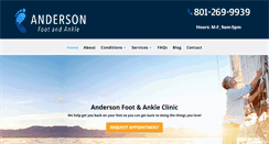 Desktop Screenshot of andersonfoot.com